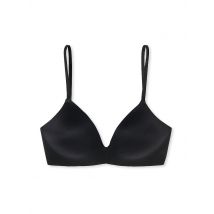 SCHIESSER BH ohne Bügel INVISIBLE SOFT schwarz schwarz | 80B