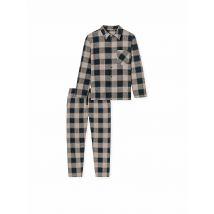 SCHIESSER Pyjama blau | 56