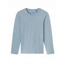 SCHIESSER Pyjama Langarmshirt hellblau | 48