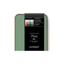 SCHLAFGUT Jersey Spannleintuch PURE 140x200cm Green Mid L grün