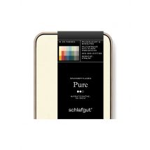 SCHLAFGUT Jersey Spannleintuch PURE 120x200cm Yellow Light M gelb