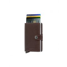 SECRID Geldbörse - Miniwallet Original Mini Dark Brown braun