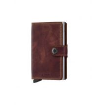 SECRID Geldbörse - Miniwallet Vintage Mini Brown braun