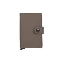 SECRID Geldbörse - Miniwallet MATTE Mini truffel braun