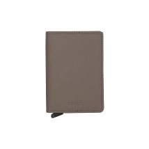 SECRID Geldbörse - Slimwallet MATTE Mini truffel braun