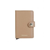 SECRID Geldbörse - Miniwallet PEBBLE MINI cappuccino beige
