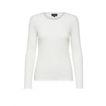 SELECTED FEMME Langarmshirt SLFANNA  weiss | L