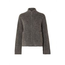 SELECTED FEMME Strickjacke SLFSIA  grau | M