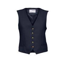 SELECTED FEMME Gilet SLFRITA dunkelblau | 40