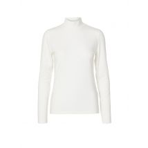 SELECTED FEMME Langarmshirt SLFMANJA weiss | L