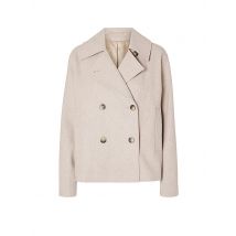 SELECTED FEMME Wolljacke SLFALMA beige | 42