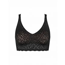 SLOGGI Bustier ZERO FEEL BLISS black schwarz | M