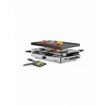SPRING Raclette8 CLASSIC Alu-Grillplatte schwarz