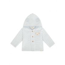 STEIFF Baby Strickjacke  hellblau | 56