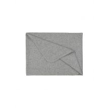 STEINER 1888 Wolldecke ALINA 145x190cm Platin silber