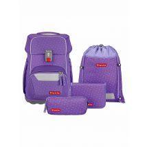 STEP BY STEP Schultaschen Set 4tlg BASIS Purple Konfetti