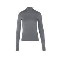 TELA Rollkragenshirt MATHILDE grau | S