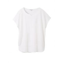 TOM TAILOR T-Shirt weiss | S