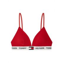 TOMMY HILFIGER Bustier Padded Triangle BH red rot | XS