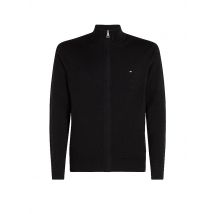 TOMMY HILFIGER Sweatjacke schwarz | XXL