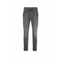 TOMMY JEANS Jeans Regular Straight  schwarz | 33/L32