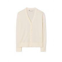 TORY BURCH Cardigan SIMONE creme | L