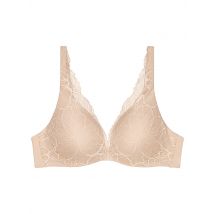 TRIUMPH BH mit Bügel BODY MAKE-UP ILLUSION LACE  nude beige  beige | 75C