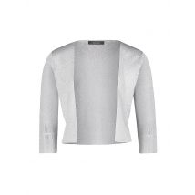 VERA MONT Strickjacke - Bolero grau | L