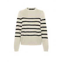 VERO MODA Pullover VMSABA creme | XS