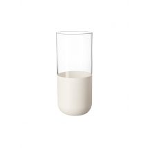 VILLEROY & BOCH Longdrinkbecher 4er Set MANUFACTURE ROCK BLANC GLAS weiss