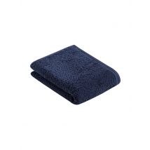 VOSSEN Duschtuch VEGAN LIFE 67x140cm Marine Blau dunkelblau