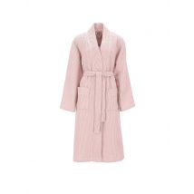 VOSSEN Unisex Bademantel  SIAM Pearl Skin  rosa | L/XL