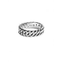 WARPEDSENSE Ring SLIM CUBAN silber | XL