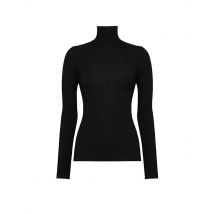 WOLFORD Rollkragenpullover schwarz | S