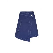 WOOLRICH Wickelrock  blau | XS