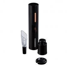 Berlinger Haus Black Rose Collection 4-tlg. elektrisches Weinöffner-Geschenkset
