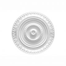 Marbet Deckenrosetten aus Styropor weiß, gemustert R-09 640x640mm