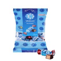 Fondant-Konfekt "Vasilki" mit Milchgeschmack, umhüllt von Schokolade, 210g