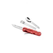 Couteau Multifonction TBOutdoor Bivouac Rouge