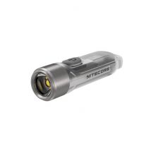 Lampada portachiavi Tiki Grigia - 300Lm - Modalità: UV Nitecore