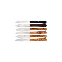 Estuche 6 cuchillos Panaché Coutelier de Thiers Zen Table