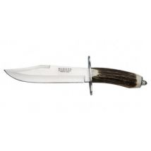 Couteau fixe Joker Bowie lame 200 mm manche bois de cerf - Joker