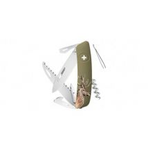 Couteau suisse Swiza D05, olive, impression Cerf - Swiza