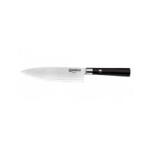 Japanisches Santoku-Messer Boker Küche Böker Cuisine - Schwarzer Damast