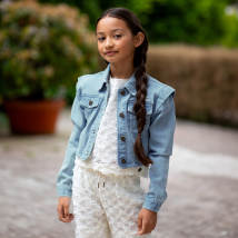 Like Flo meisjes spijkerjas