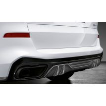BMW M Performance X5 G05 X6 G06 X7 G07 ohne M-Paket Satz Endrohrblenden 8-Zylinder Optik