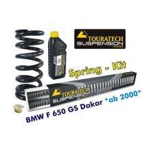 Progressive Federn für Gabel und Federbein für BMW F650GS Dakar ab 2000 Austauschfedern