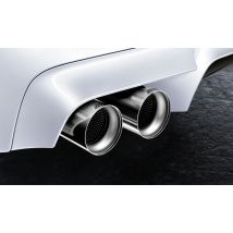 BMW M Performance 5er F10 6er F06 F12 F13 Endrohrblende Titan