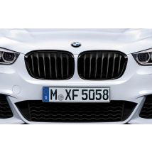 orig. BMW X1 F48 M Performance Frontziergitter Ziergitter schwarz Re + Li