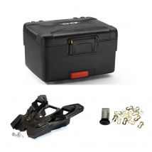 BMW R1200GS R1250GS Variotopcase schwarz mit cod. Schließzylinder & Tägerplatte